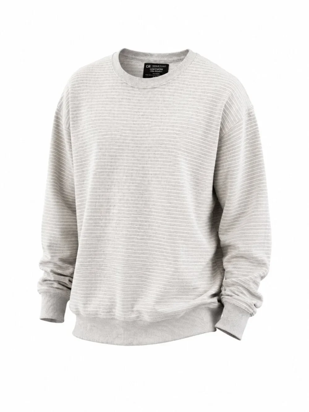 Georg Roth Pure Comfort Men's XL 100% Cotton Textured Crewneck Sweater Peru